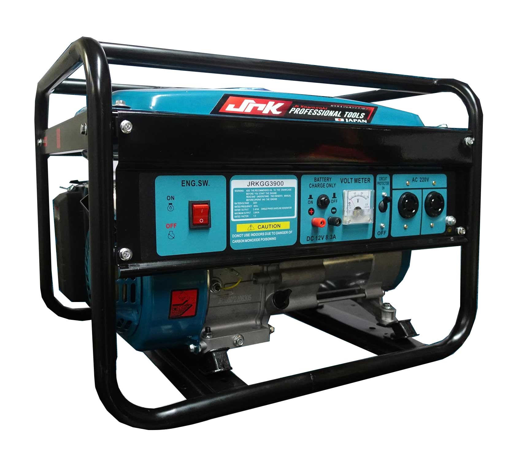JR Kawasaki JRKGG3900 Gasoline Generator 3900W JR Kawasaki JRKGG3900 Gasoline Generator 3900W